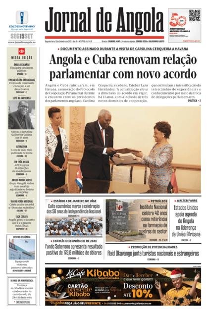 Jornal de Angola – 15/09/2025