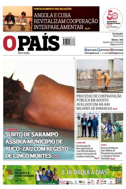 O País – 15/09/2025