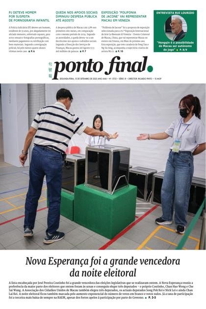 Ponto Final – 15/09/2025
