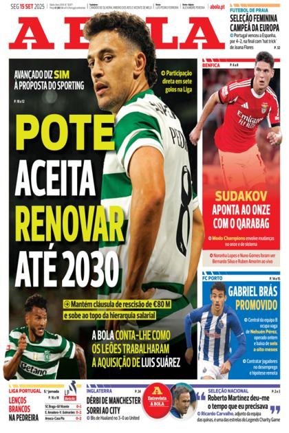 A Bola – 15/09/2025
