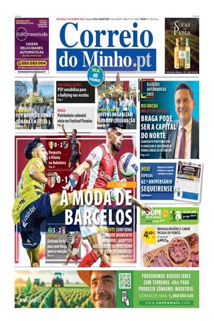 Correio do Minho – 15/09/2025