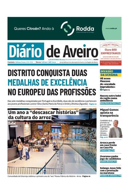 Diário de Aveiro – 15/09/2025