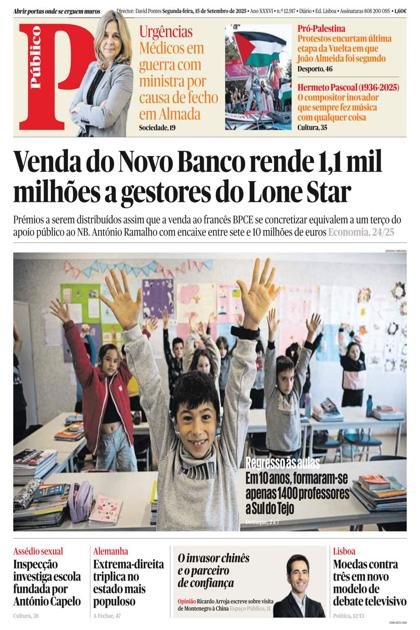 Público LX – 15/09/2025
