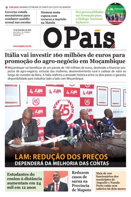 O País – 16/09/2025