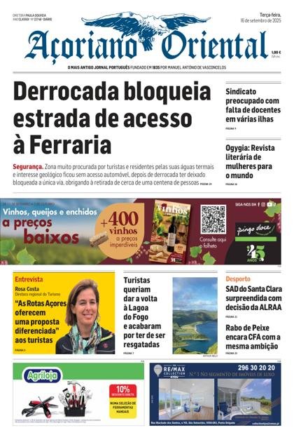 Açoriano Oriental – 16/09/2025
