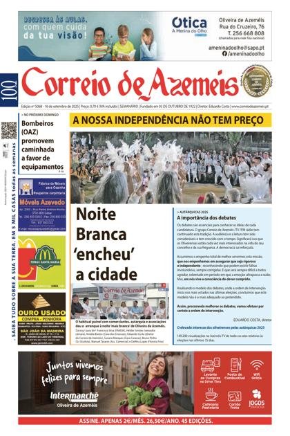 Correio de Azeméis – 16/09/2025