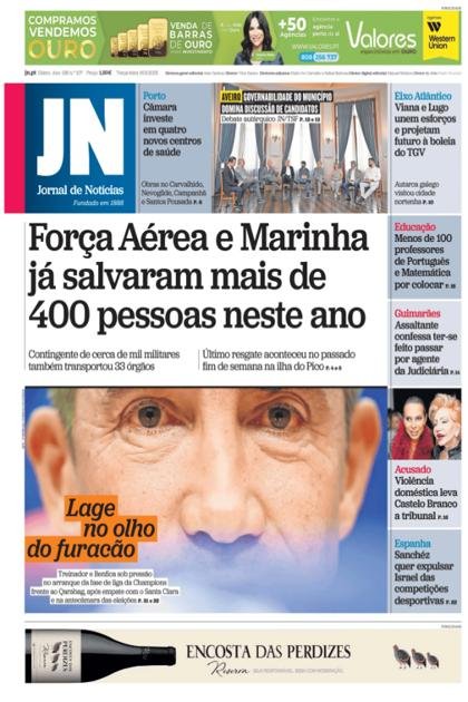 Jornal de Notícias – 16/09/2025