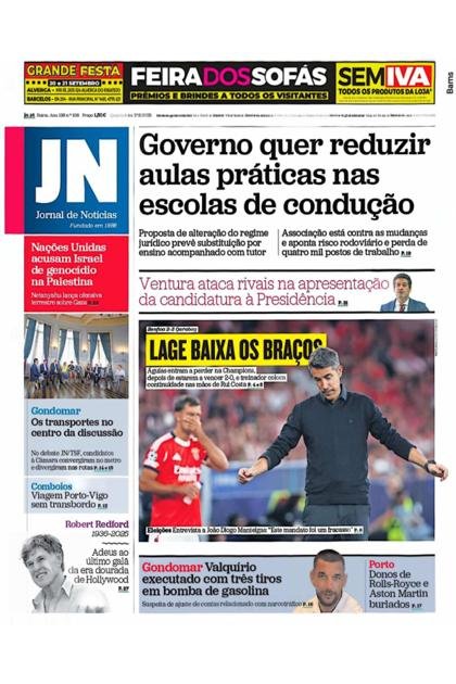 Jornal de Notícias – 17/09/2025