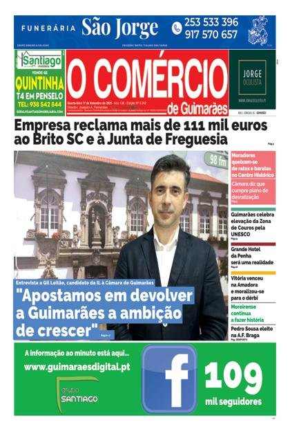 O Comércio de Guimarães – 17/09/2025