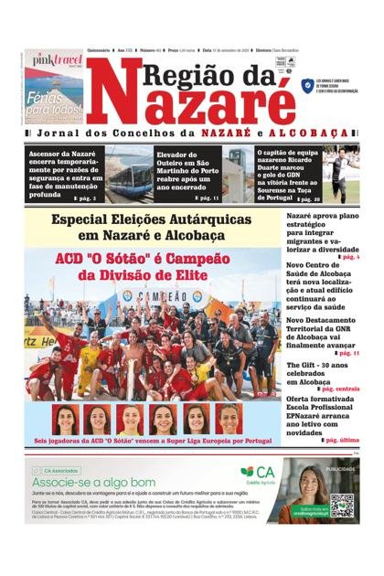 Região da Nazaré – 17/09/2025