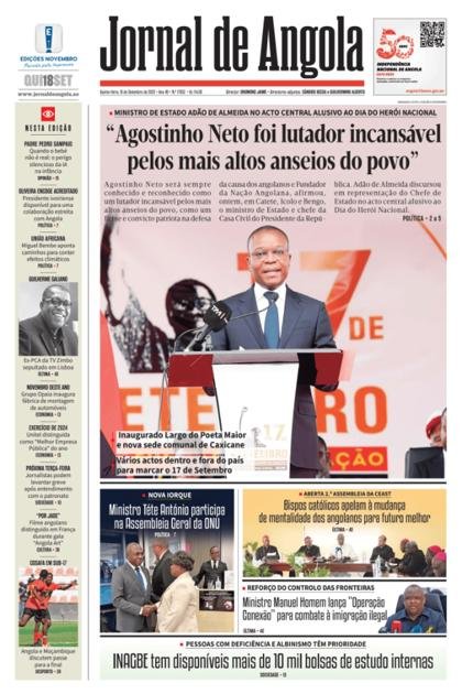 Jornal de Angola – 18/09/2025