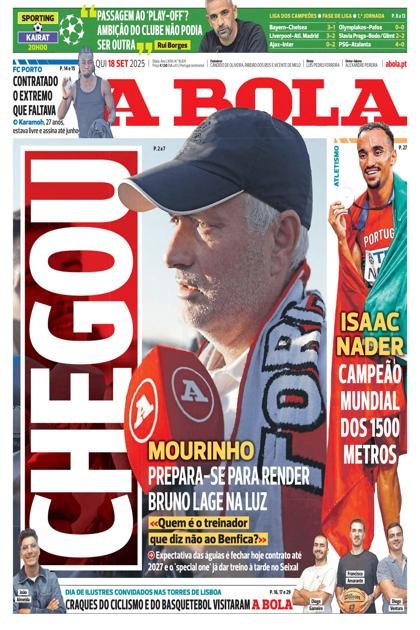 A Bola – 18/09/2025