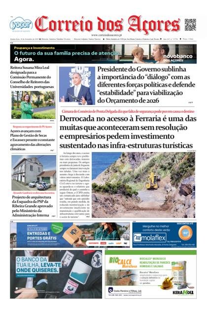 Correio dos Açores – 18/09/2025