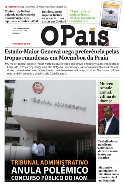O País – 19/09/2025