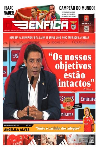 Benfica – 19/09/2025