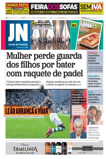 Jornal de Notícias – 19/09/2025
