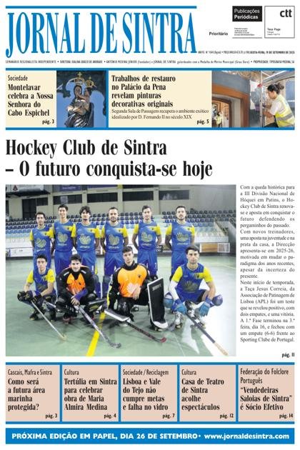 Jornal de Sintra – 19/09/2025