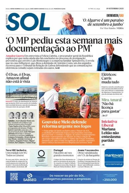 Nascer do Sol – 19/09/2025