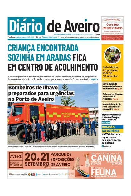 Diário de Aveiro – 20/09/2025