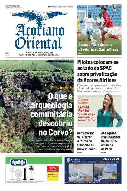 Açoriano Oriental – 21/09/2025