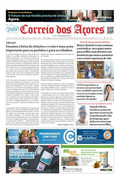 Correio dos Açores – 21/09/2025