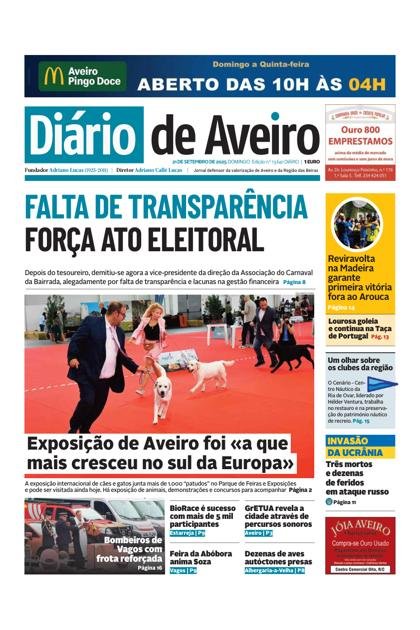 Diário de Aveiro – 21/09/2025
