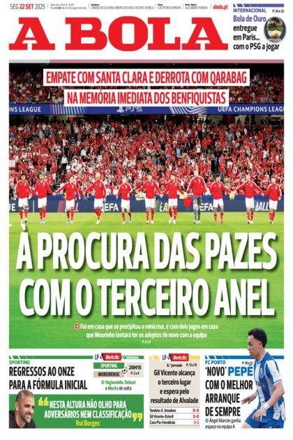 A Bola – 22/09/2025