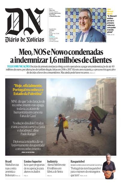 Diário de Notícias – 22/09/2025