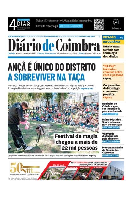 Diário de Coimbra – 22/09/2025