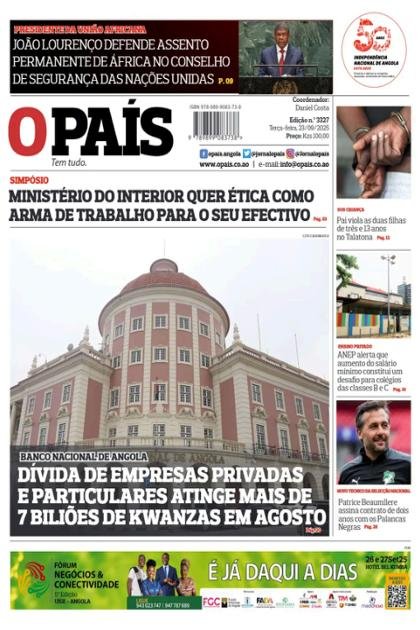 O País – 23/09/2025