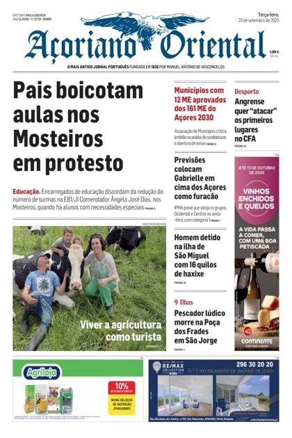 Açoriano Oriental – 23/09/2025