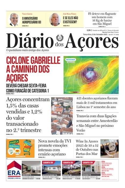 Diário dos Açores – 23/09/2025
