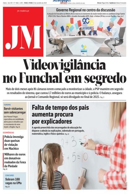 Jornal da Madeira – 23/09/2025