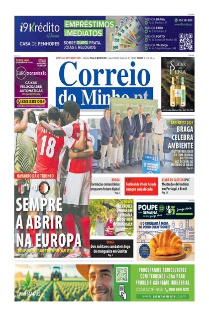 Correio do Minho – 25/09/2025