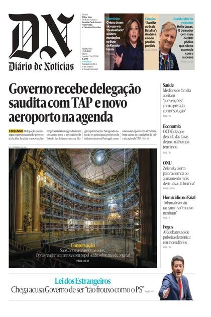 Diário de Notícias – 25/09/2025