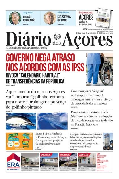 Diário dos Açores – 25/09/2025