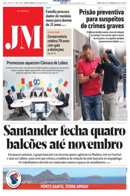 Jornal da Madeira – 25/09/2025