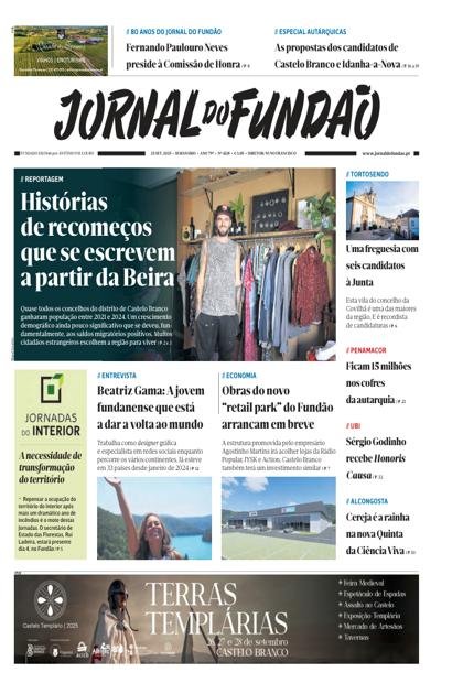 Jornal do Fundão – 25/09/2025