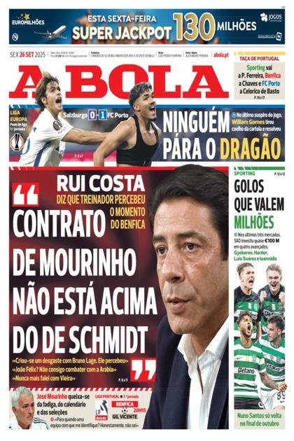 A Bola – 26/09/2025