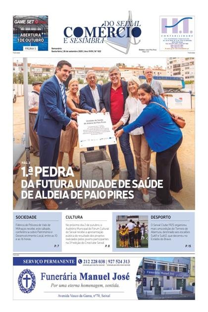 Comércio do Seixal e Sesimbra – 26/09/2025