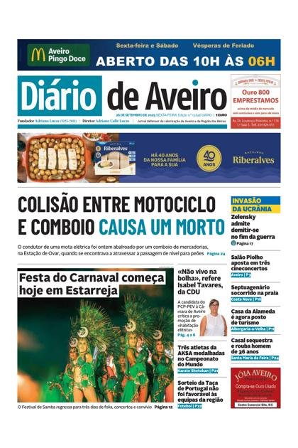Diário de Aveiro – 26/09/2025