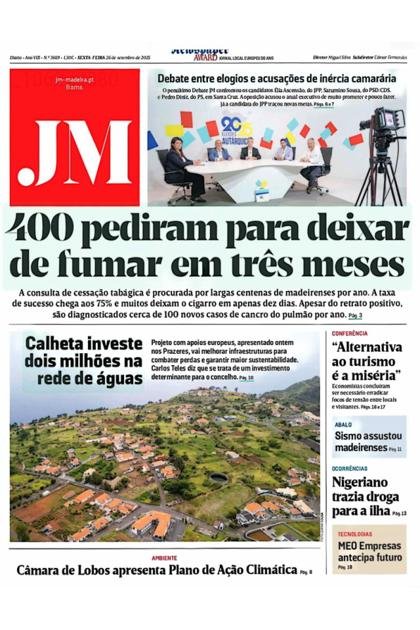 Jornal da Madeira – 26/09/2025