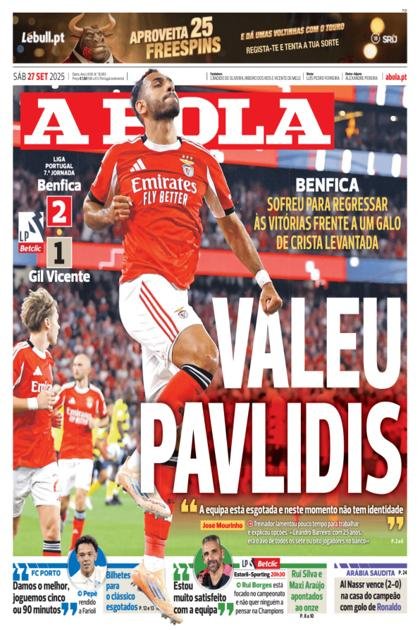 A Bola – 27/09/2025