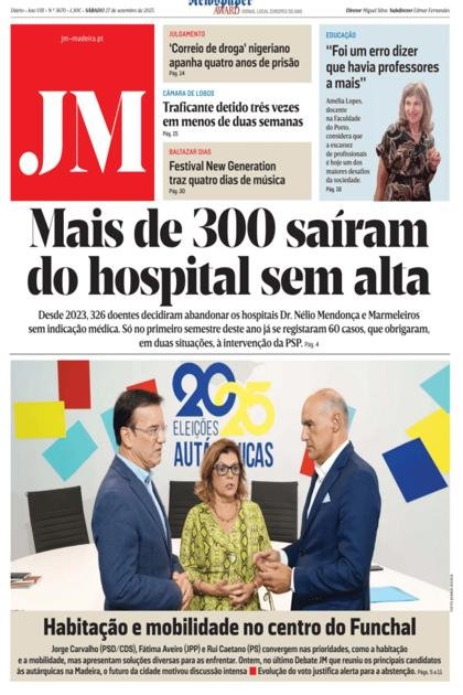 Jornal da Madeira – 27/09/2025