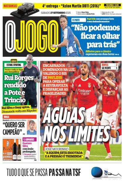 O Jogo – 27/09/2025