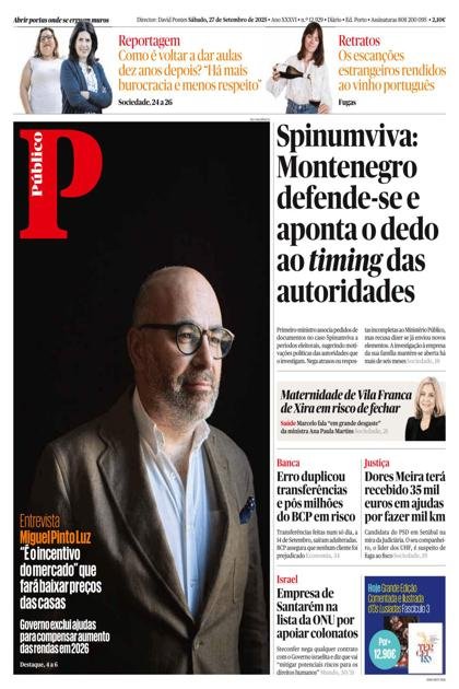 Público OPO – 27/09/2025