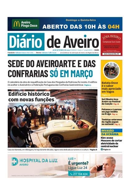 Diário de Aveiro – 28/09/2025