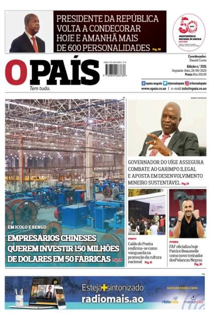 O País – 29/09/2025