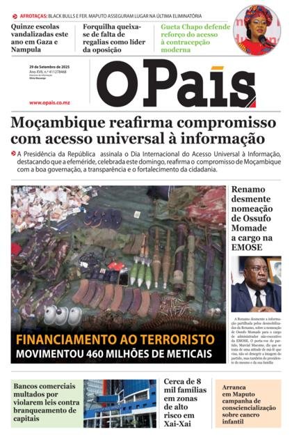 O País – 29/09/2025