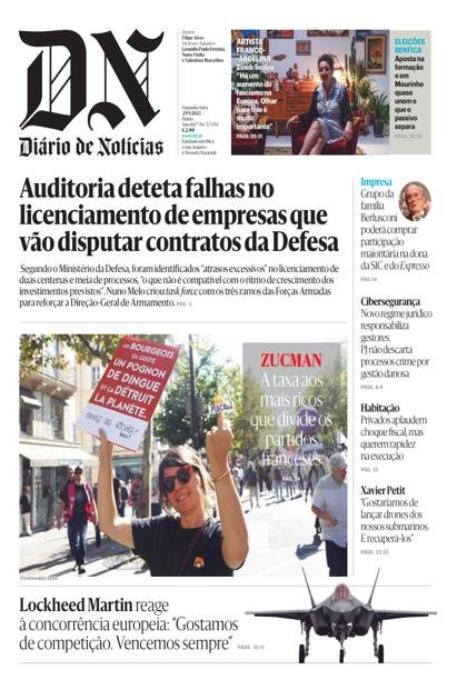 Diário de Notícias – 29/09/2025